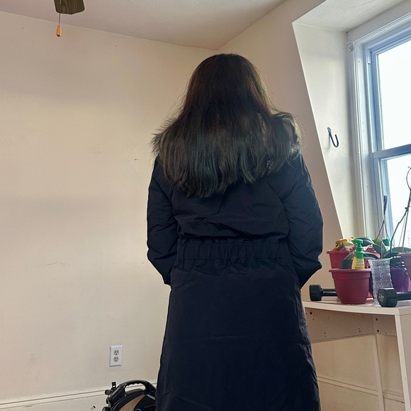 NWT North Face Women's Arctic Parka- Small-Black - Picture 9 of 9